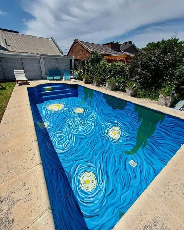 “The Starry Night” Swimming Pool