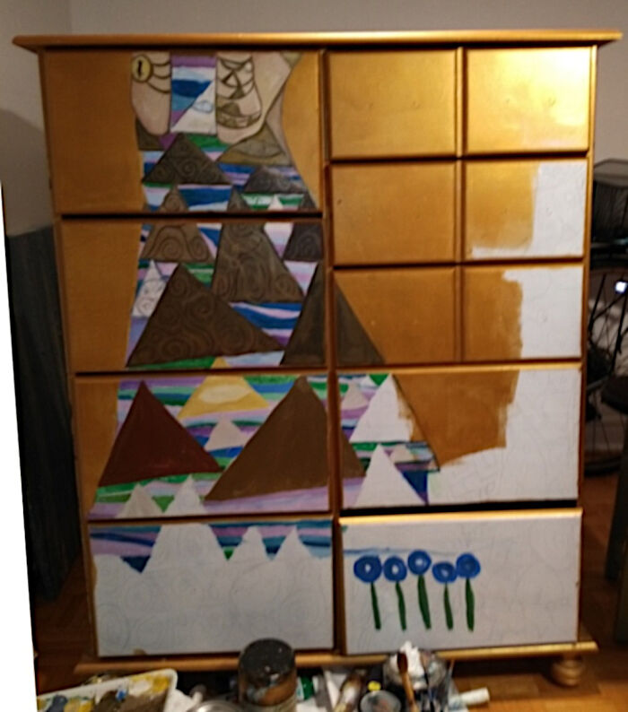 I Tried To Upcycle An Old Dresser To Earn Money And Failed Miserably