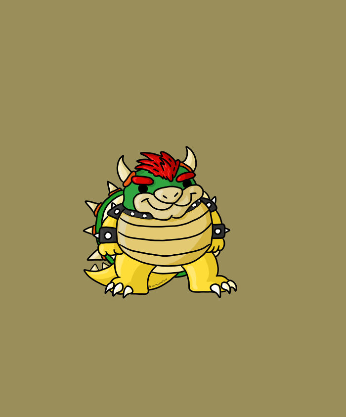My Chunky Bowser Drawing