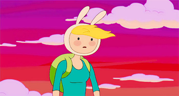 Fionna being surprised