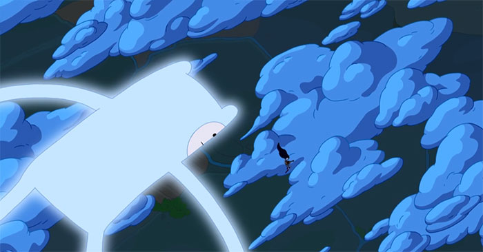 Finn the Human in space