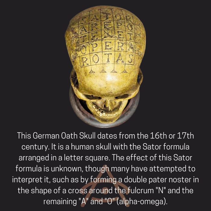 German Oath Skull