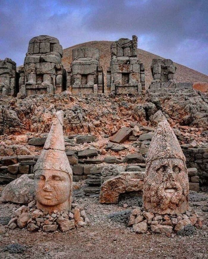 Nemrut Dağı, Also Known As Mount Nemrut, Is A Mountain Located In Southeastern Anatolia, Turkey