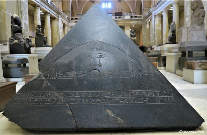 Scientists Have Long Been Baffled By The Enigma Of The Benben Pyramid, Which Has Remained Unresolved For Years. This Pyramid, Constructed From Black Stone, Is Unlike Any Ordinary Rock Found On Earth