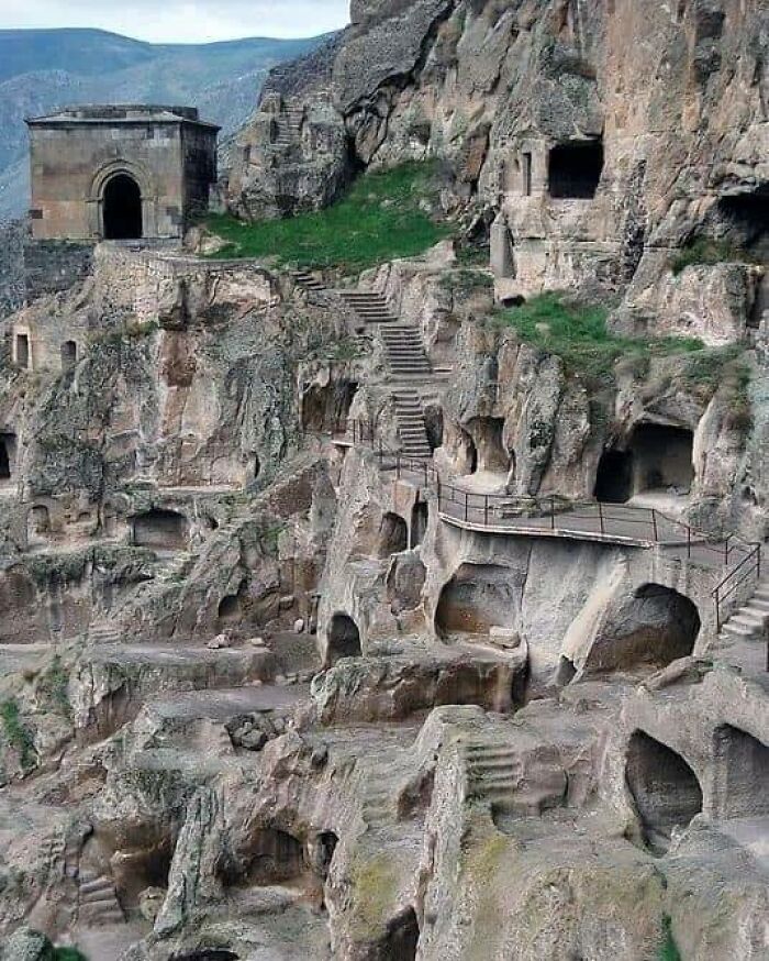 Located At The Intersection Of Eastern Europe And Western Asia, In The Country Of Georgia, Lies The City Of Vardzia