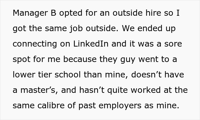 "The Guy Who Got The Job I Wanted Reached Out To Me For Help With His Job" "The Guy Who Got The Job I Wanted Reached Out To Me For Help With His Job"