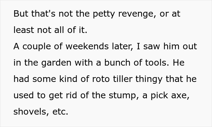 After A Break-Up, Ex-Boyfriend Cut Down “Their” Tree, So This Woman Forwarded His Text Bragging About It Right To The Property Manager After A Break-Up, Ex-Boyfriend Cut Down “Their” Tree, So This Woman Forwarded His Text Bragging About It Right To The Property Manager