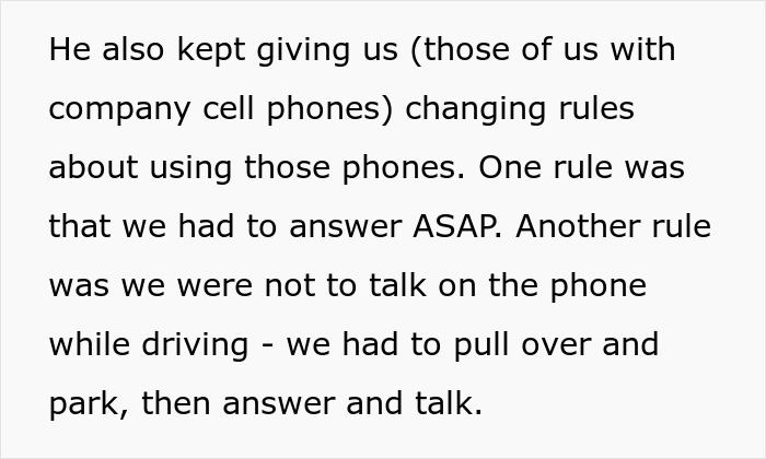 Boss Confiscates Employee’s Company Cell Phone Because He Doesn’t ‘Deserve’ It, Gets Angry When His Employee Ignores His Calls Boss Confiscates Employee’s Company Cell Phone Because He Doesn’t ‘Deserve’ It, Gets Angry When His Employee Ignores His Calls