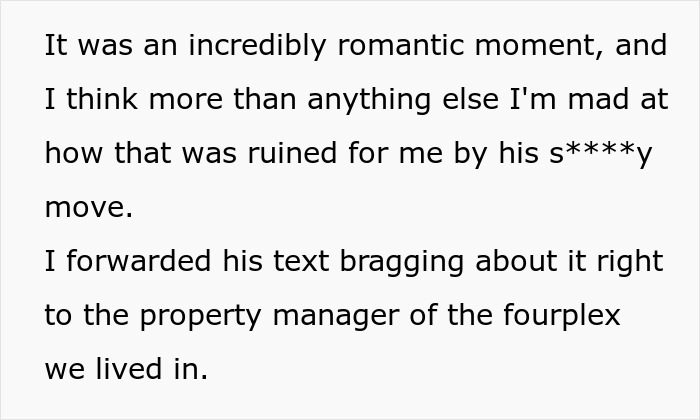 After A Break-Up, Ex-Boyfriend Cut Down “Their” Tree, So This Woman Forwarded His Text Bragging About It Right To The Property Manager After A Break-Up, Ex-Boyfriend Cut Down “Their” Tree, So This Woman Forwarded His Text Bragging About It Right To The Property Manager