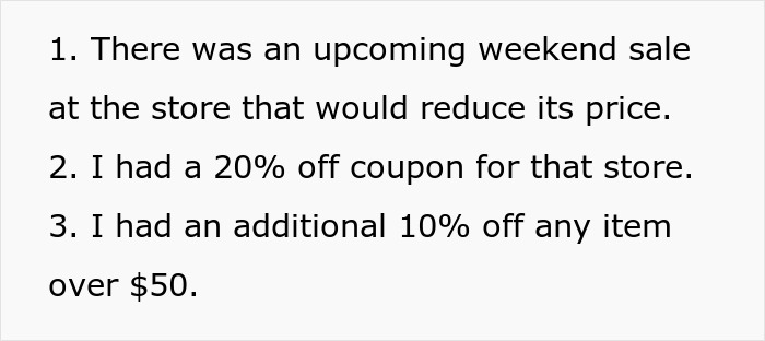 Thrifty Woman Uses Coupons To Buy A Great Birthday Gift, Which Makes The Birthday Person Ecstatic But Leaves Her Friends Angry With Her Thrifty Woman Uses Coupons To Buy A Great Birthday Gift, Which Makes The Birthday Person Ecstatic But Leaves Her Friends Angry With Her