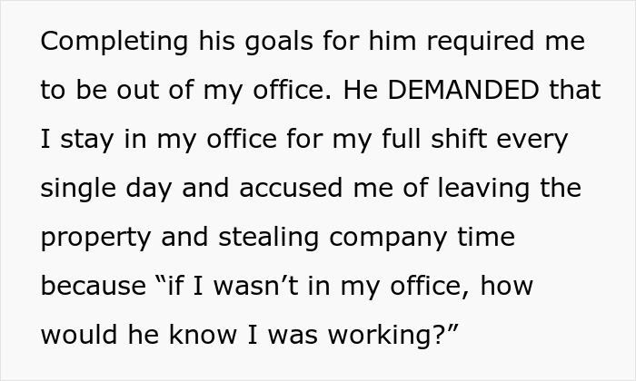 Woman Maliciously Complies With Boss's Demands To Work From The Office, Makes Him Lose His Bonus And The Job