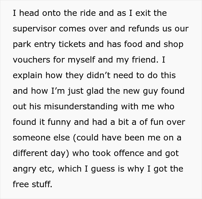 Person Who Uses A Wheelchair Full-Time Is Told To Leave It Before Hopping On A Ride, Maliciously Complies Until The Employee Understands They Screwed Up Person Who Uses A Wheelchair Full-Time Is Told To Leave It Before Hopping On A Ride, Maliciously Complies Until The Employee Understands They Screwed Up