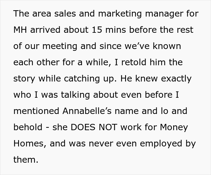 Person Rejects Job Candidate After Catching Her Lying About Her Experience, Meets Her At A Different Company As Her Boss Years Later Person Rejects Job Candidate After Catching Her Lying About Her Experience, Meets Her At A Different Company As Her Boss Years Later