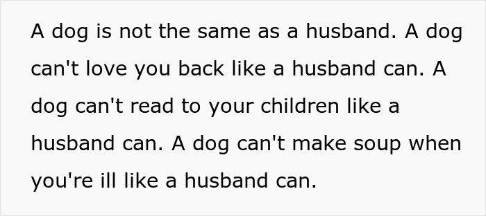 “A Dog Is Not The Same As A Husband”: Woman Loses Patience With Her Sister For Nonstop Comparisons Of Their Losses “A Dog Is Not The Same As A Husband”: Woman Loses Patience With Her Sister For Nonstop Comparisons Of Their Losses