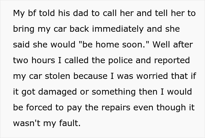 “I Got Home And My Car Was Gone”: Woman Deals With Robbery Charges After Brother's GF Ends Up Calling Police