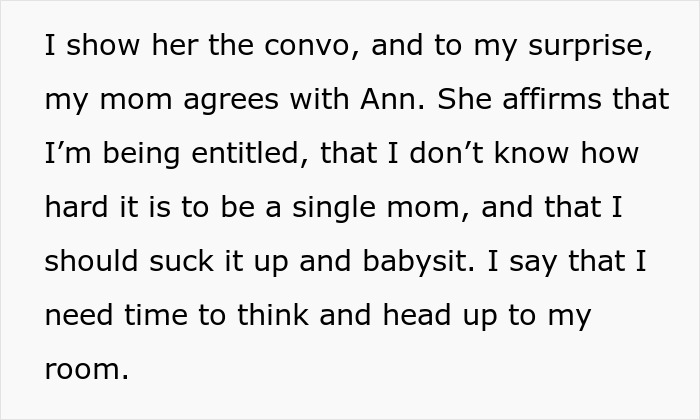 Mom Refuses To Pay Babysitter An Extra $10 For 'Crisis Pay', So He Refuses To Babysit