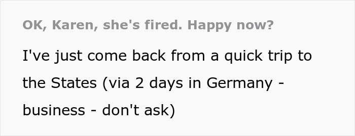 Karen Is Put In Her Place After Mistaking A Random Teenager For An Employee By A Legend Of A Man In A Suit Pretending To Fire The Teen Karen Is Put In Her Place After Mistaking A Random Teenager For An Employee By A Legend Of A Man In A Suit Pretending To Fire The Teen