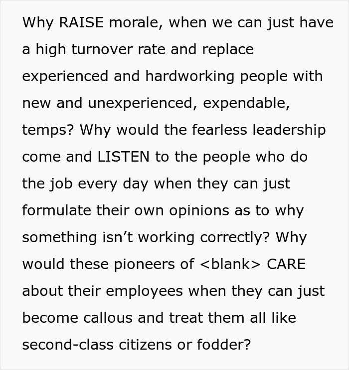 Employee Quits Their Job, Sends Out An Email That Others Call The “Sacred Text”