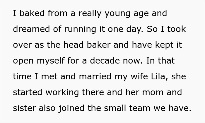 This Guy Was Named After His Late Parents' Bakery, So He Flatly Refuses To Rename It On MIL's Persistent Demands This Guy Was Named After His Late Parents' Bakery, So He Flatly Refuses To Rename It On MIL's Persistent Demands