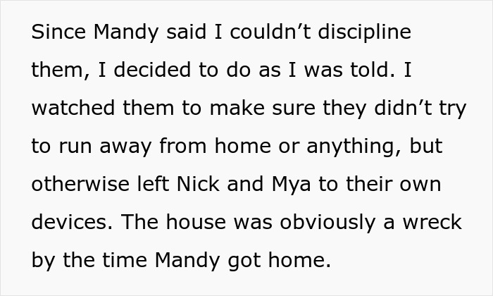 Person Gets Told Off For Disciplining SIL’s 2 Young Kids, Allows Them To Wreak Absolute Hell At Home Next Time They Babysit Person Gets Told Off For Disciplining SIL’s 2 Young Kids, Allows Them To Wreak Absolute Hell At Home Next Time They Babysit