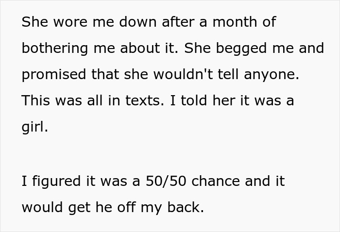 Woman Forces DIL To Tell Her The Gender Of Her Baby Even Though She Doesn't Know It, Just To Tell Everyone And Embarrass Herself At The Gender Reveal