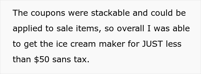 Thrifty Woman Uses Coupons To Buy A Great Birthday Gift, Which Makes The Birthday Person Ecstatic But Leaves Her Friends Angry With Her Thrifty Woman Uses Coupons To Buy A Great Birthday Gift, Which Makes The Birthday Person Ecstatic But Leaves Her Friends Angry With Her