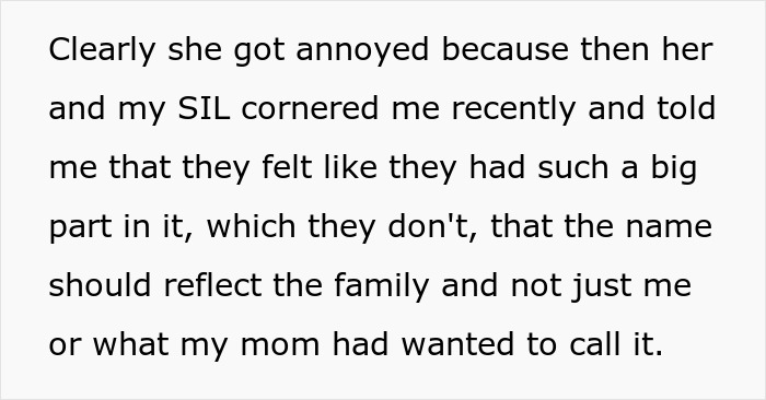 This Guy Was Named After His Late Parents' Bakery, So He Flatly Refuses To Rename It On MIL's Persistent Demands This Guy Was Named After His Late Parents' Bakery, So He Flatly Refuses To Rename It On MIL's Persistent Demands