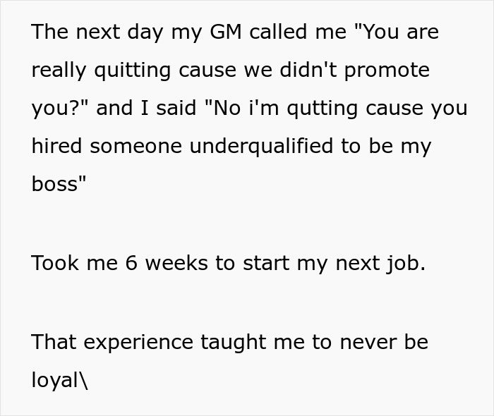 "Today Is My Last Day, I'm Going Home": Man Quits When Promotion Goes To Less-Skilled Hire "Today Is My Last Day, I'm Going Home": Man Quits When Promotion Goes To Less-Skilled Hire