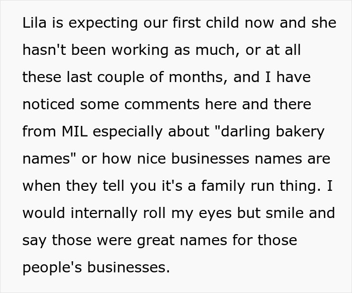 This Guy Was Named After His Late Parents' Bakery, So He Flatly Refuses To Rename It On MIL's Persistent Demands