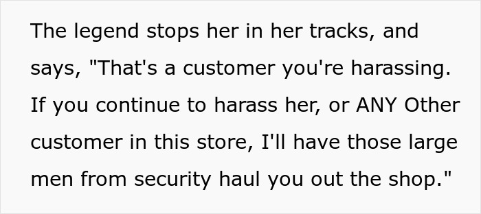 Karen Is Put In Her Place After Mistaking A Random Teenager For An Employee By A Legend Of A Man In A Suit Pretending To Fire The Teen Karen Is Put In Her Place After Mistaking A Random Teenager For An Employee By A Legend Of A Man In A Suit Pretending To Fire The Teen