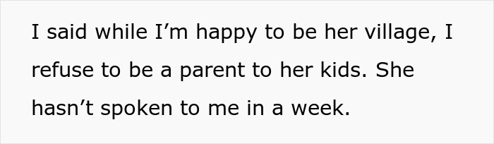 Woman Tells Sister Her Husband Needs To Step Up With His Parenting Since She Won't Be Watching Their Kids Anymore, She Finds It Outrageous Woman Tells Sister Her Husband Needs To Step Up With His Parenting Since She Won't Be Watching Their Kids Anymore, She Finds It Outrageous