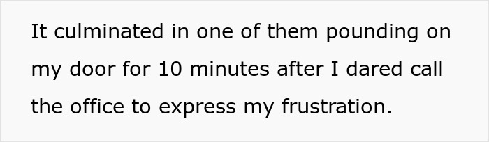 "I Dropped My Bombshell": Person Gets Petty Revenge Against Bad Neighbors Who Complained About Every Small Noise "I Dropped My Bombshell": Person Gets Petty Revenge Against Bad Neighbors Who Complained About Every Small Noise