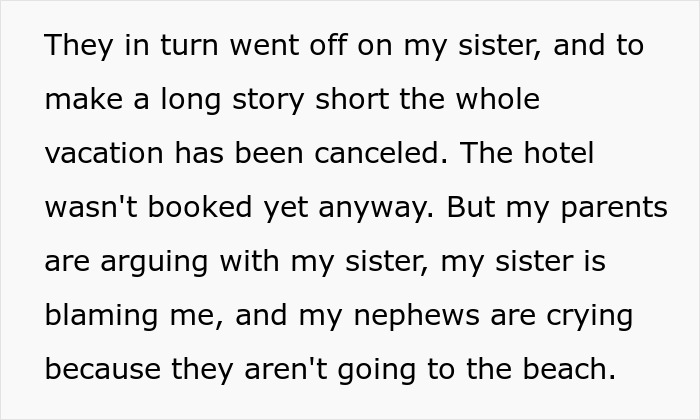 Family Tries Guilt-Tripping A Guy Into Babysitting His 3 Nephews On Vacation, He Refuses And Drama Ensues Family Tries Guilt-Tripping A Guy Into Babysitting His 3 Nephews On Vacation, He Refuses And Drama Ensues
