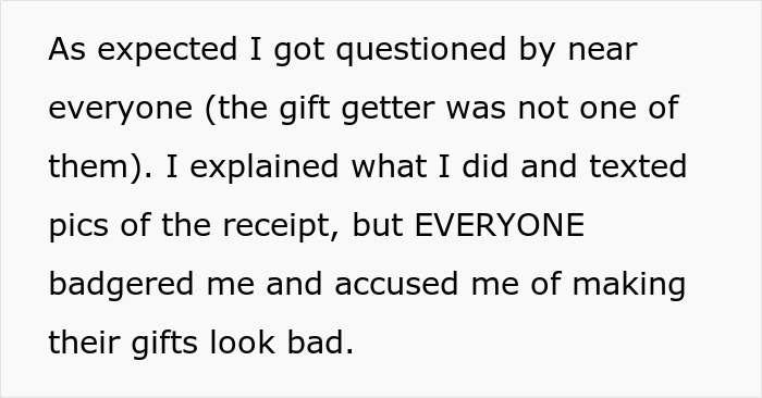 Thrifty Woman Uses Coupons To Buy A Great Birthday Gift, Which Makes The Birthday Person Ecstatic But Leaves Her Friends Angry With Her Thrifty Woman Uses Coupons To Buy A Great Birthday Gift, Which Makes The Birthday Person Ecstatic But Leaves Her Friends Angry With Her