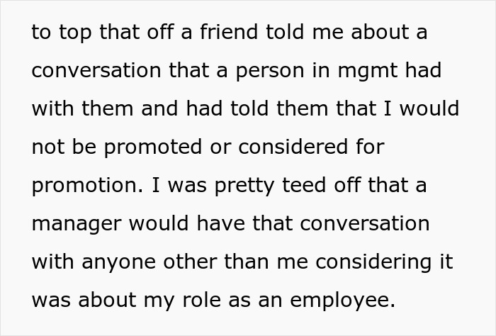 "They Refused To Believe I Had Left": Person Quits Their Job After The Guy They Trained Gets Promoted Instead Of Them "They Refused To Believe I Had Left": Person Quits Their Job After The Guy They Trained Gets Promoted Instead Of Them