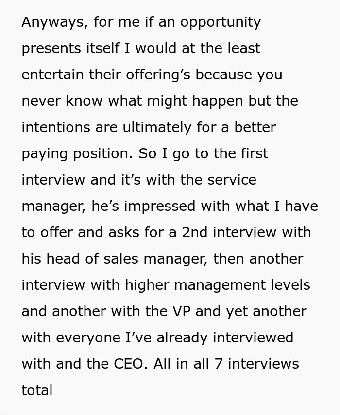 Man Shares Story Of How He Singlehandedly Took Down A Company For Wasting His Time With Pointless Fishing Interviews Man Shares Story Of How He Singlehandedly Took Down A Company For Wasting His Time With Pointless Fishing Interviews