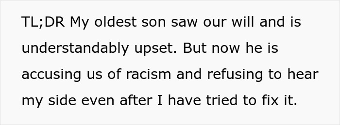 "The Damage Is Done": Guy Loses It After Finding Father's Will, Refuses To Hear Him Out And Labels Him Racist Instead "The Damage Is Done": Guy Loses It After Finding Father's Will, Refuses To Hear Him Out And Labels Him Racist Instead