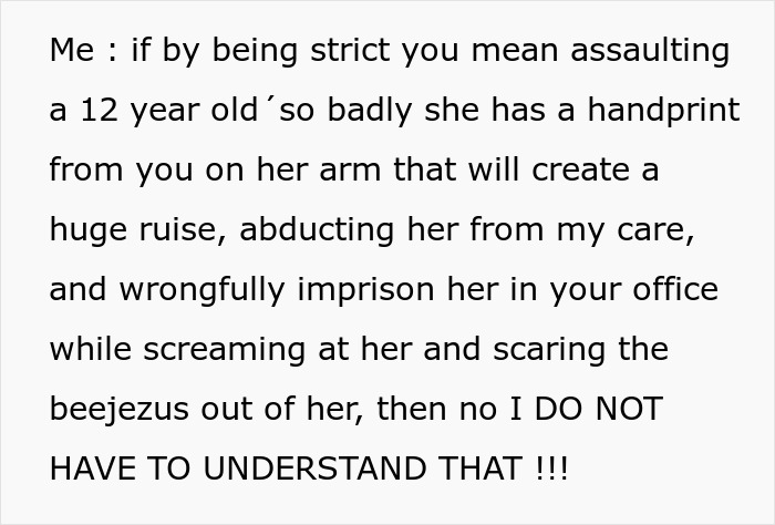Principal Doesn't Believe 12 Y.O. Who Says She Doesn't Go To His School, Gets Police Called On Him And Loses His Career Principal Doesn't Believe 12 Y.O. Who Says She Doesn't Go To His School, Gets Police Called On Him And Loses His Career