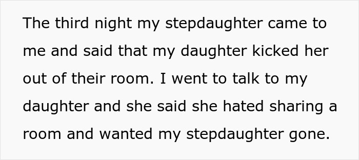 Mom Can't Believe Her Husband Suggested Her Daughter Sleep On The Couch, While His Daughter Gets A Whole Room To Herself Mom Can't Believe Her Husband Suggested Her Daughter Sleep On The Couch, While His Daughter Gets A Whole Room To Herself
