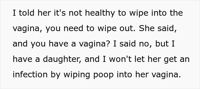 Guy Asks If He’s A Jerk For Getting In A Fight With His MIL About His Daughter Having “Real” Private Parts Guy Asks If He’s A Jerk For Getting In A Fight With His MIL About His Daughter Having “Real” Private Parts