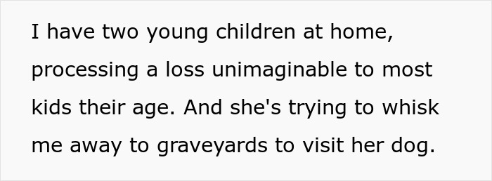 “A Dog Is Not The Same As A Husband”: Woman Loses Patience With Her Sister For Nonstop Comparisons Of Their Losses “A Dog Is Not The Same As A Husband”: Woman Loses Patience With Her Sister For Nonstop Comparisons Of Their Losses