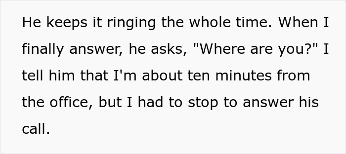 Boss Confiscates Employee’s Company Cell Phone Because He Doesn’t ‘Deserve’ It, Gets Angry When His Employee Ignores His Calls Boss Confiscates Employee’s Company Cell Phone Because He Doesn’t ‘Deserve’ It, Gets Angry When His Employee Ignores His Calls