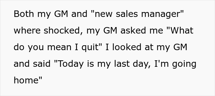 "Today Is My Last Day, I'm Going Home": Man Quits When Promotion Goes To Less-Skilled Hire "Today Is My Last Day, I'm Going Home": Man Quits When Promotion Goes To Less-Skilled Hire