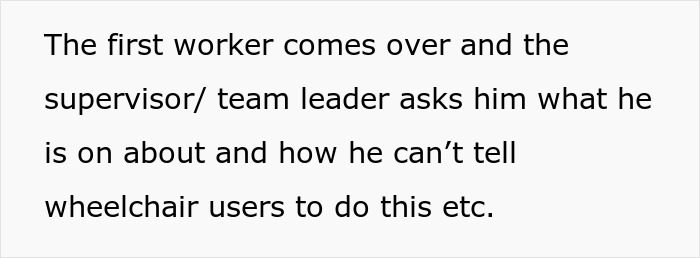 Person Who Uses A Wheelchair Full-Time Is Told To Leave It Before Hopping On A Ride, Maliciously Complies Until The Employee Understands They Screwed Up Person Who Uses A Wheelchair Full-Time Is Told To Leave It Before Hopping On A Ride, Maliciously Complies Until The Employee Understands They Screwed Up