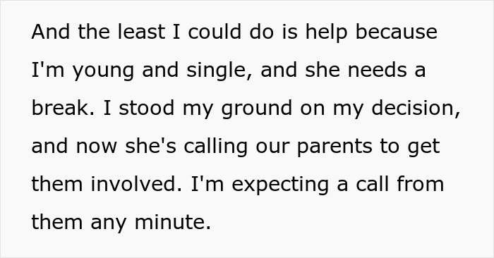 Family Tries Guilt-Tripping A Guy Into Babysitting His 3 Nephews On Vacation, He Refuses And Drama Ensues Family Tries Guilt-Tripping A Guy Into Babysitting His 3 Nephews On Vacation, He Refuses And Drama Ensues