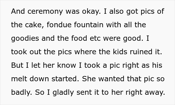 "It's Not My Problem Your Wedding Isn't Kid Friendly": Bride And Groom Take Parents To Court After Their Kids Ruin Their Wedding "It's Not My Problem Your Wedding Isn't Kid Friendly": Bride And Groom Take Parents To Court After Their Kids Ruin Their Wedding