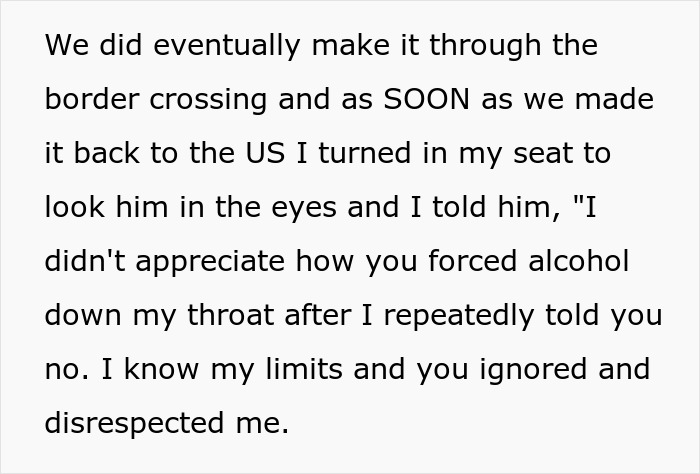 “You Have To Drink It, I Bought It For You”: Dude Learns To Never Push Alcohol Onto A Girl After He Completely Disregards One’s Warnings “You Have To Drink It, I Bought It For You”: Dude Learns To Never Push Alcohol Onto A Girl After He Completely Disregards One’s Warnings