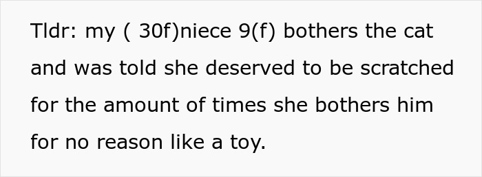 Aunt Tells 9-Year-Old She Deserves To Be Scratched For The Way She Treated Her Pet Aunt Tells 9-Year-Old She Deserves To Be Scratched For The Way She Treated Her Pet