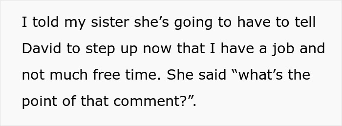 Woman Tells Sister Her Husband Needs To Step Up With His Parenting Since She Won't Be Watching Their Kids Anymore, She Finds It Outrageous Woman Tells Sister Her Husband Needs To Step Up With His Parenting Since She Won't Be Watching Their Kids Anymore, She Finds It Outrageous