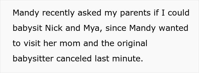 Person Gets Told Off For Disciplining SIL’s 2 Young Kids, Allows Them To Wreak Absolute Hell At Home Next Time They Babysit Person Gets Told Off For Disciplining SIL’s 2 Young Kids, Allows Them To Wreak Absolute Hell At Home Next Time They Babysit